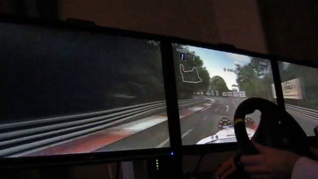 PCSX2 Gran Turismo 4 - Triplescreen Widescreen Pnach Hack