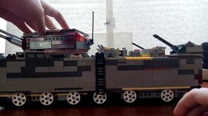 Венец немецкой мощи Landkreuxer P.1000 Ratte(Ratte) из лего.