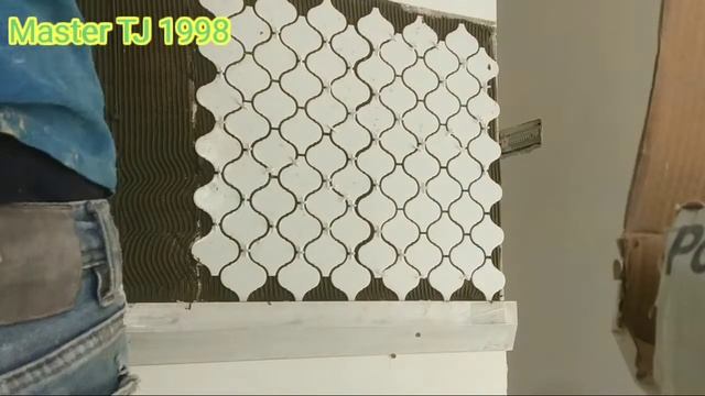 #плитка #Мозайка Укладка плитки на фартук от начала до конца.?? смотреть онлайн