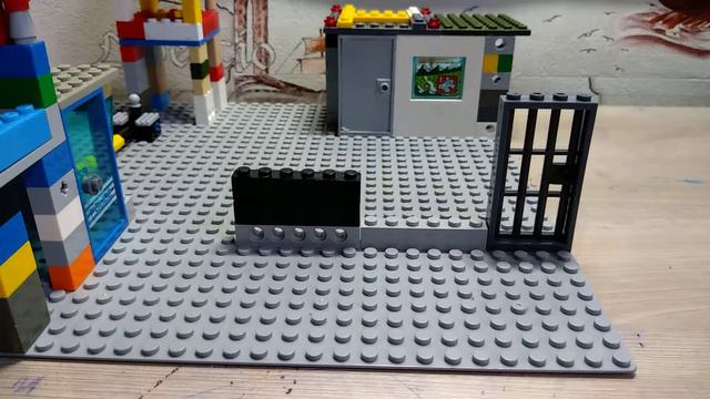 Как построить военную базу из Лего 3 часть