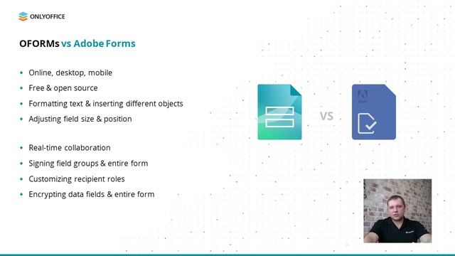 Introducing ONLYOFFICE: Forms for paperwork automation and smart collaboration - Alex Mikheev смотреть онлайн