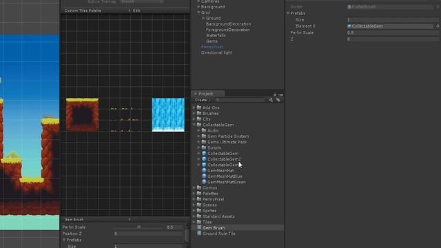 Tilemap: Prefab Brush смотреть онлайн