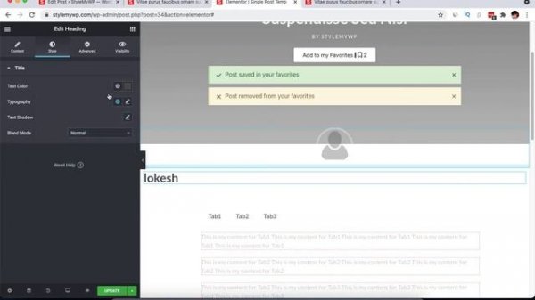 Hide Elementor Section or Element if ACF Field is Empty or not set