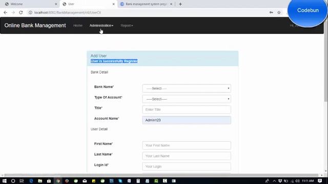 Bank Management project in java with source code смотреть онлайн