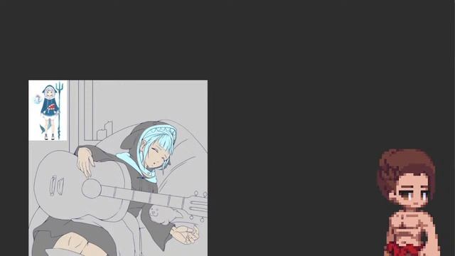 drawing Gawr Gura! | Art Stream @GawrGura смотреть онлайн