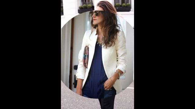 Black white women blazer fashion styles смотреть онлайн