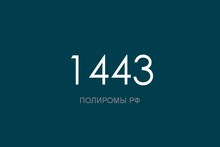 ПОЛИРОМ номер 1443 смотреть онлайн
