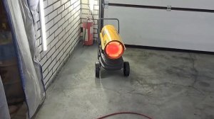 ? Обзор термопушки, тепловой пушки дизель DENZEL DHG-30, 30 кВт, прямой нагрев. Теплова гармата