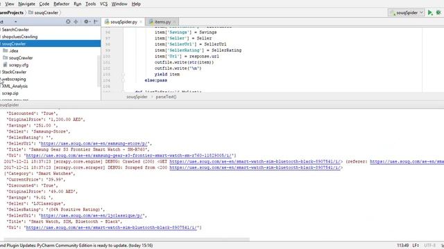 How to extract products from e-commerce portal using Python and Scrapy Framework смотреть онлайн