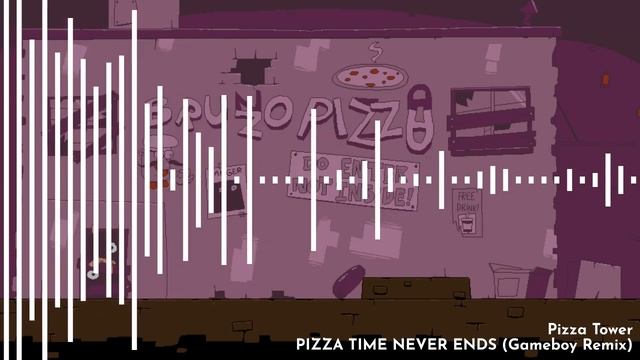 PIZZA TIME NEVER ENDS (Gameboy Remix) - Pizza Tower