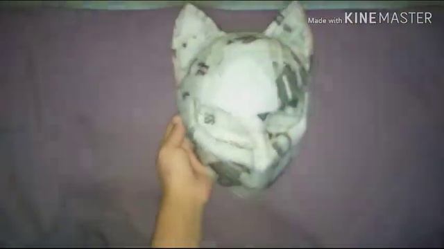 (Kimetsu No Yaiba) Sabito's DIY Paper Mache Mask.