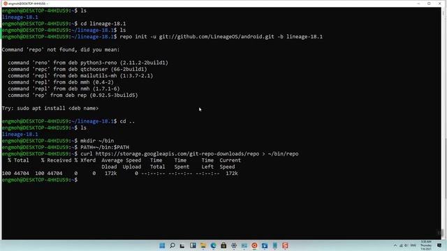 Start Compile Custom Roms On Windows 11 Part 2 смотреть онлайн