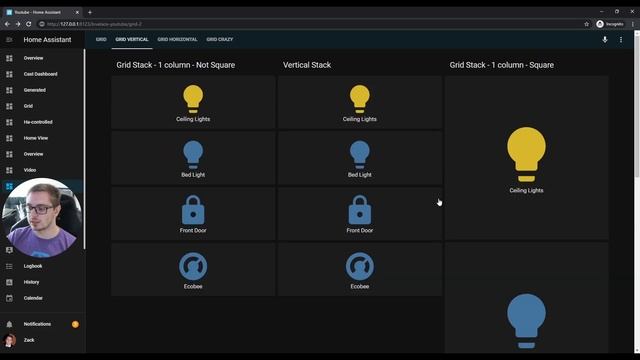 Did Grid Card kill the Horizontal and Vertical Stack? - Grid Card Tutorial - Home Assistant смотреть онлайн