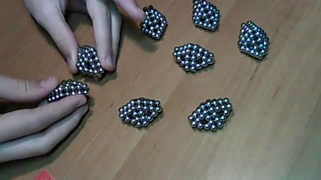 конструктор из магнитных шариков - "вывернутый куб" :) смотреть онлайн