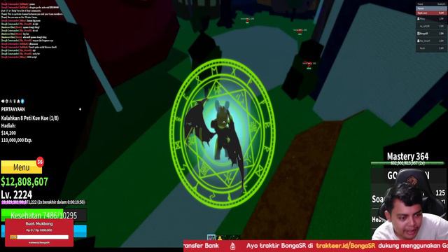 GRINDING MENUJU LEVEL MAX BLOX FRUIT - ROBLOX INDONESIA смотреть онлайн