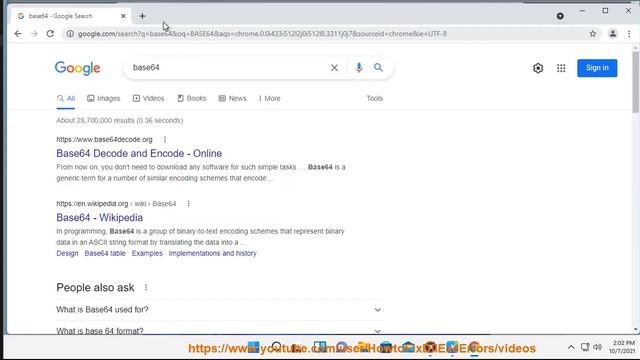 Convert Base64 to Image on Windows 11 смотреть онлайн