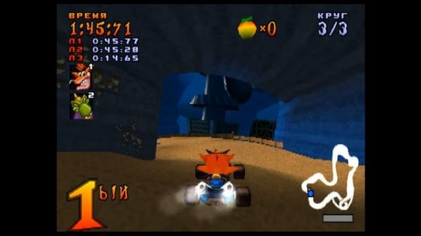 Креш Гонки . Прохождение . Crash Team Racing PS1