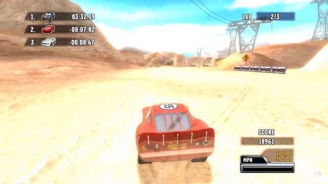 Disney Pixar Cars Race-O-Rama - Xbox 360 Gameplay (1080p60fps) смотреть онлайн