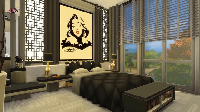 Симс 4: Семейный дом Модерн / Sims 4: Family House Art Nouveau / Stop Motion / NO CC смотреть онлайн