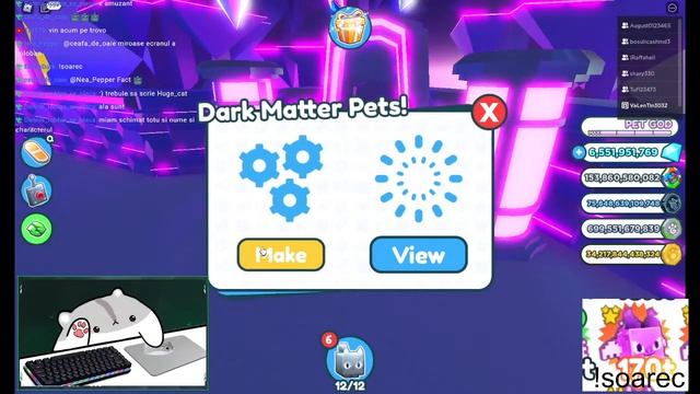 [LIVE RO#43] Pet-uri/gems gratis + GIVEAWAY pe trovo | Pet Simulator X смотреть онлайн