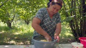 Восточные сладости из абрикосового джема Азербайджанская Кухня Деревенская Кухня  Рецепты