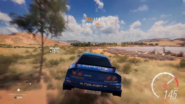 1995 Nissan Nismo GT-R LM - Speed Jump Crash Test - Forza Horizon 3 - 1440p 60fps смотреть онлайн