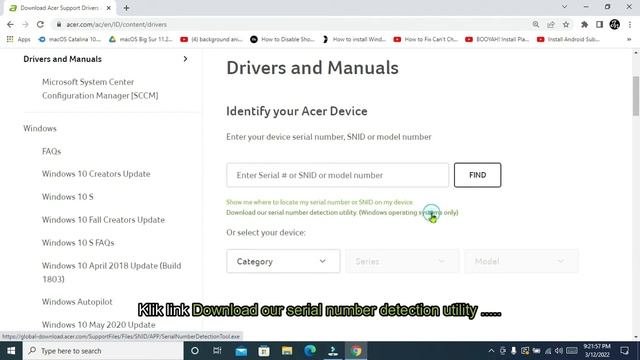 Cara Cek Serial Number, SNID, atau Model Number Laptop Acer Online смотреть онлайн