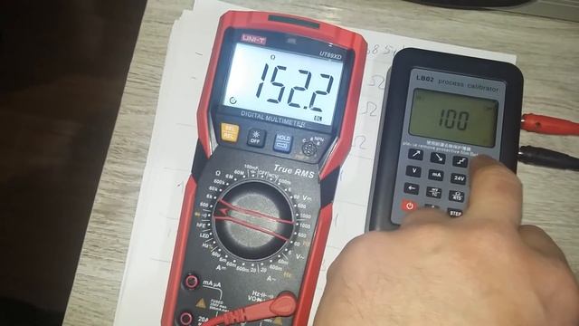 LB02 Калібратор для роботи з уніфікованими сигналами. video_002 смотреть онлайн