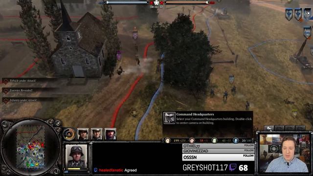 THE BATTLE BEGINS | GREYSHOT VS SKIPPYFX | PART 1 | Company of Heroes 2 смотреть онлайн
