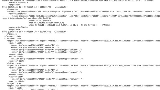 Why does SQL Server use exclusive locks on the entire table to update one record? смотреть онлайн