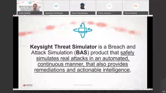 Odyssey and Keysight Validate your Network and Cyber Defenses 2020 смотреть онлайн