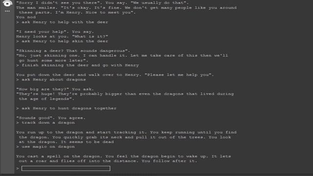 AI Dungeon 2 - Hunter, Wizard and Dragons смотреть онлайн