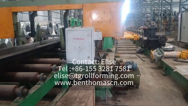 Линия профилирования шпунтовых свай | Линия для производства холоднокатаного шпунта смотреть онлайн