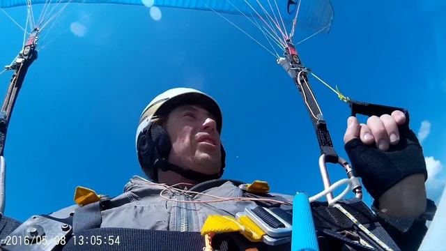 Полет на параплане в  Бердянске