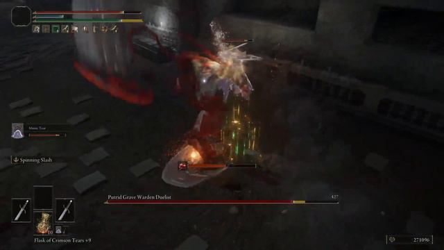 Elden Ring: Putrid Grave Warden Duelist Boss Fight смотреть онлайн