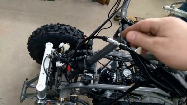 Часть 2 Сборка с нуля квадроцикла Mikilon Hammer 200L Pro White 2 (MotoLand Shark 200).