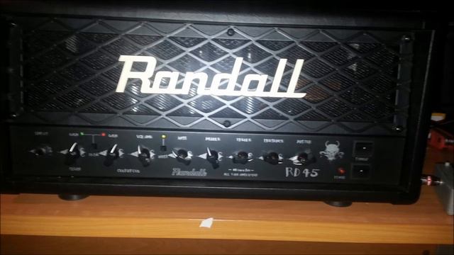 Guitar Amp Test - Randall RD 45H (Careless Ginger) смотреть онлайн