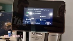 DeLonghi PrimaDonna Soul Full Automatic Coffee Machine model ECAM 610.74.MB