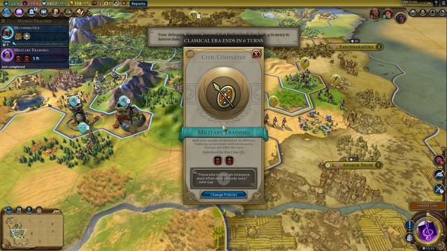 Civilization VI: Gathering Storm | Asia and Australia | India Chandragupta смотреть онлайн