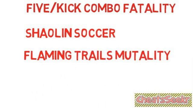 mortal kombat shaolin monks cheats code for ps2 - fatality & more thing смотреть онлайн