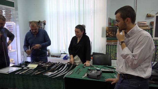 Игорь Пампуха: Мастер класс Измерение твердости клинка смотреть онлайн