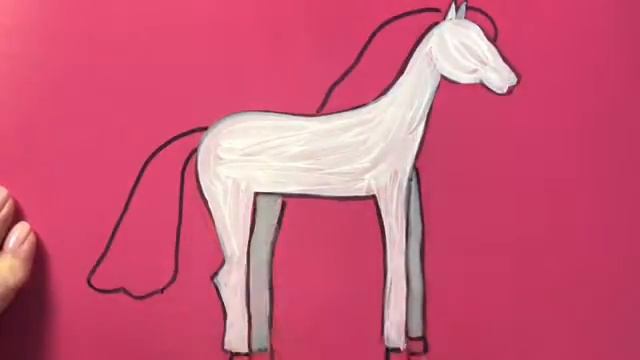 КАК НАРИСОВАТЬ ЛОШАДКУ смотреть онлайн