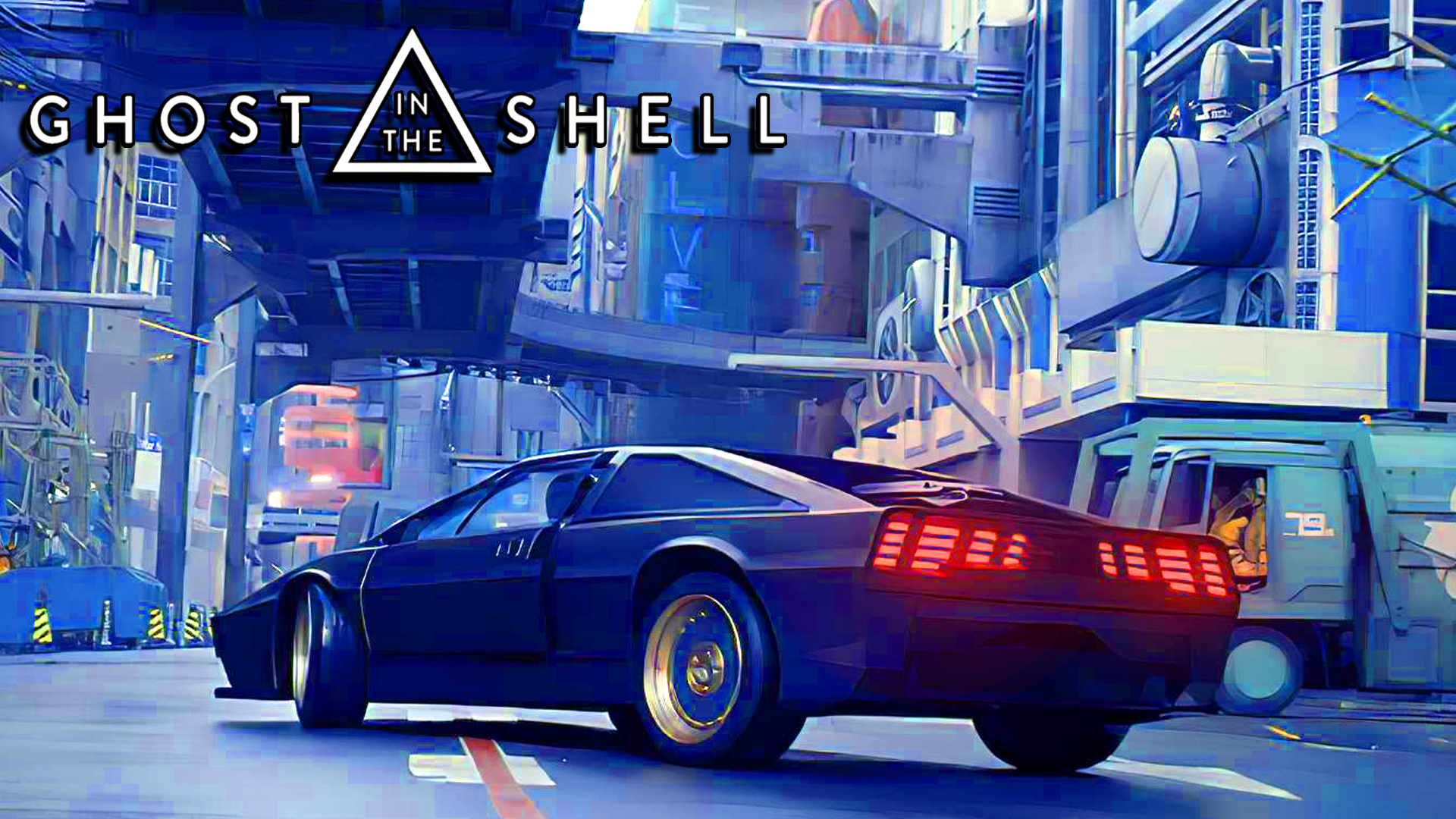 Автомобиль из фильма «Призрак в доспехах» (Ghost in the Shell) 2017г. смотреть онлайн