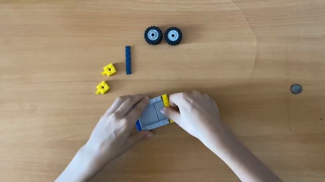 Тележка для машины из LEGO смотреть онлайн