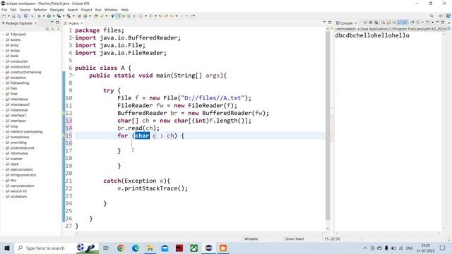 Buffered reader in Java || Day22 смотреть онлайн