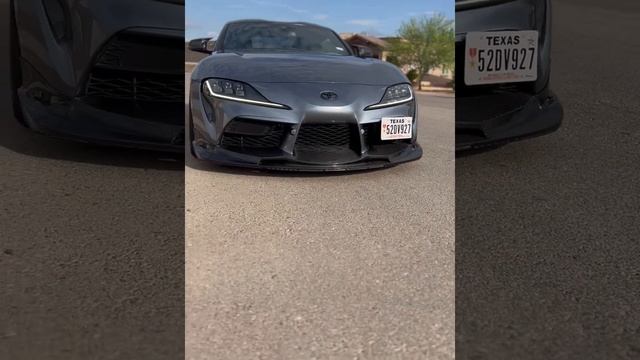MKV Supra Carbon Fiber Front Lip (3D Designs). смотреть онлайн