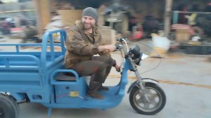 восстановление электро трицикла. с модернизацией и свапом. .