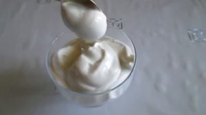 Белковый крем без яиц - из аквафабы (анонс)