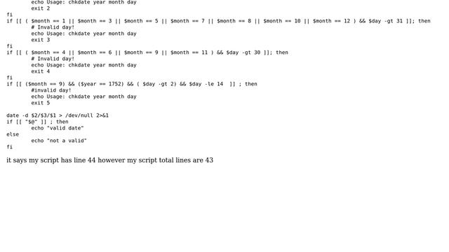 Unix & Linux: syntax error: unexpected end of the file смотреть онлайн