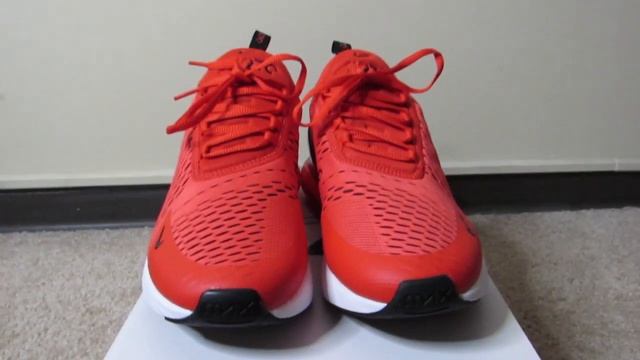 Habanero Red Air Max 270 UNBOXING + REVIEW + ON FEET!!! смотреть онлайн